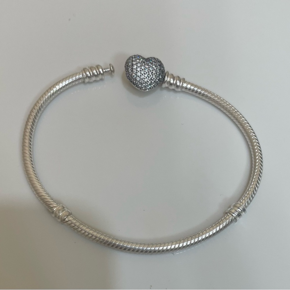 Pandora Sparkling Heart Bracelet